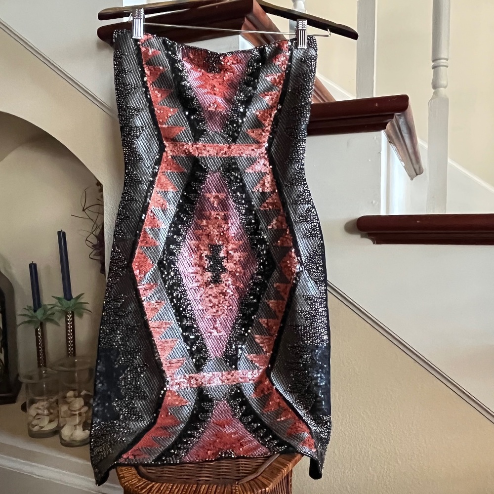 Dress R&J sequin party cocktail